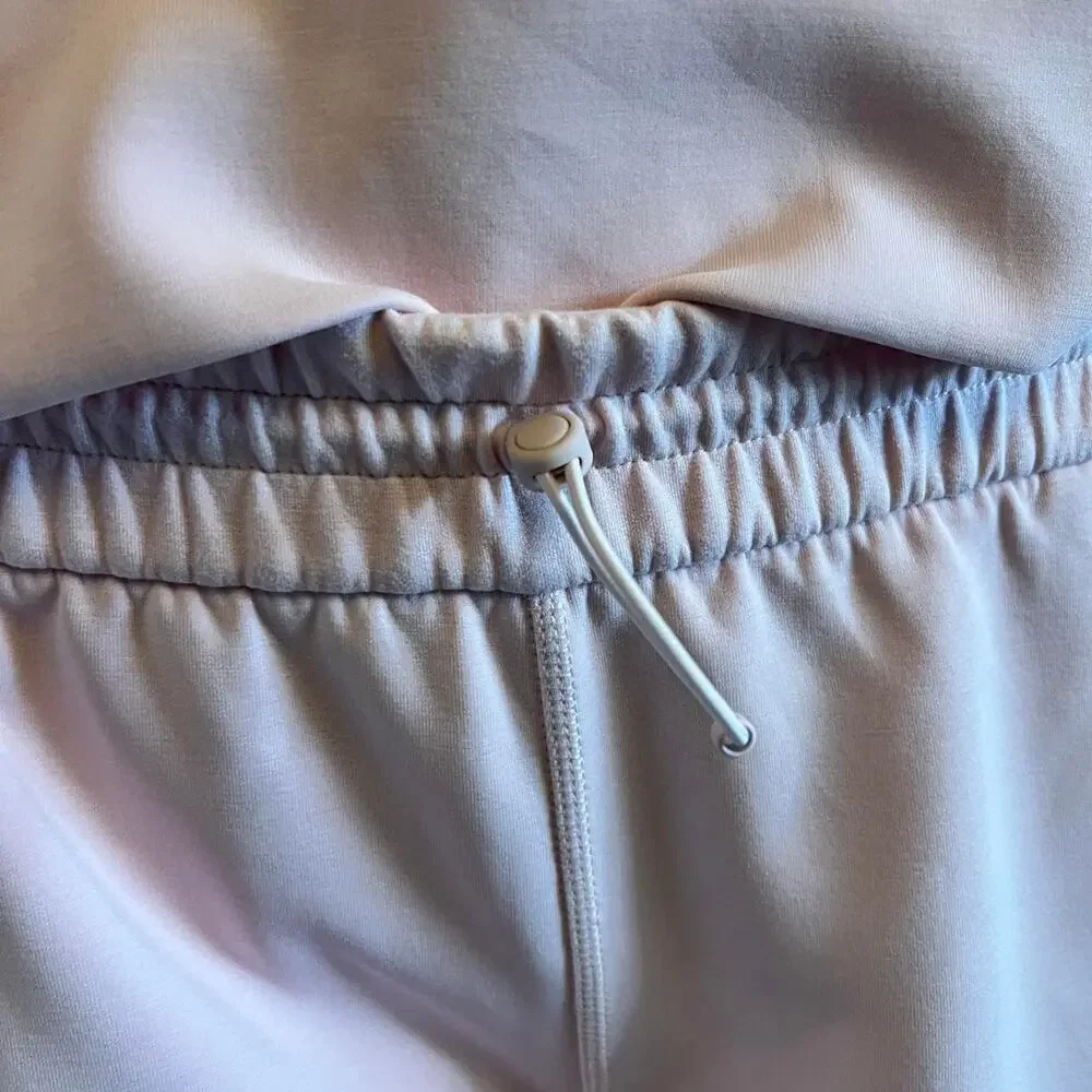 Lululemon softstreme light pink sweatshirt and shorts - Picture 2 of 7